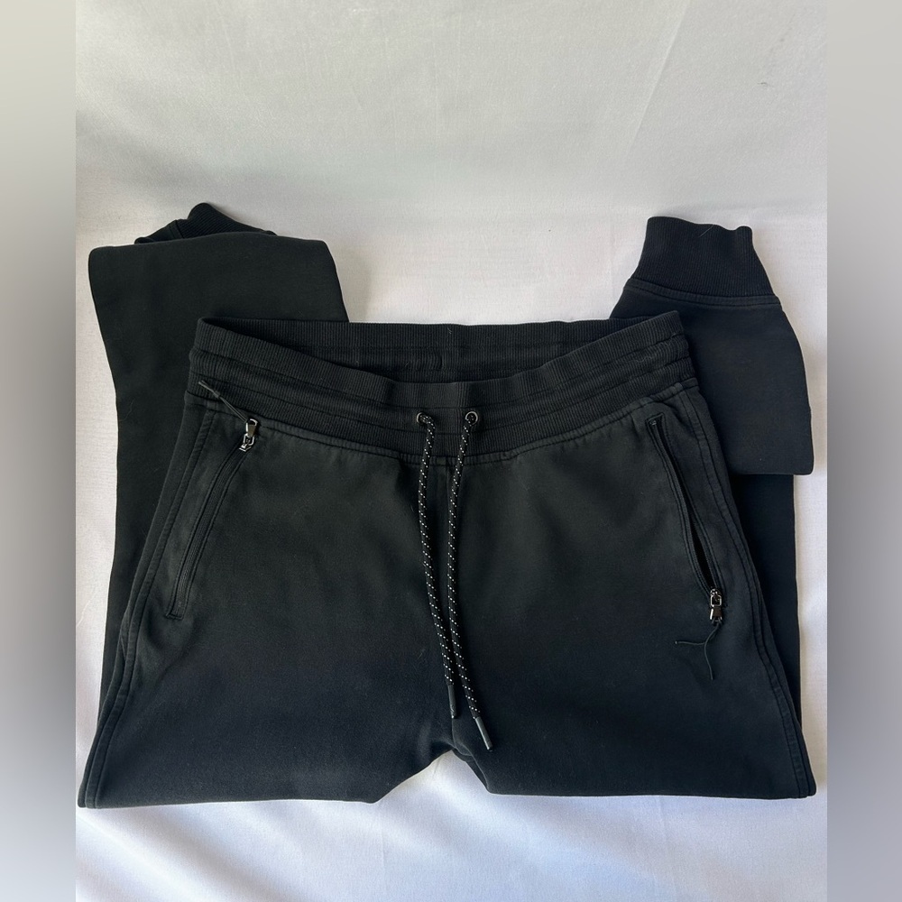 Men's Black dynamic fleece Jogger Sweat Pants - Picture 6 of 6